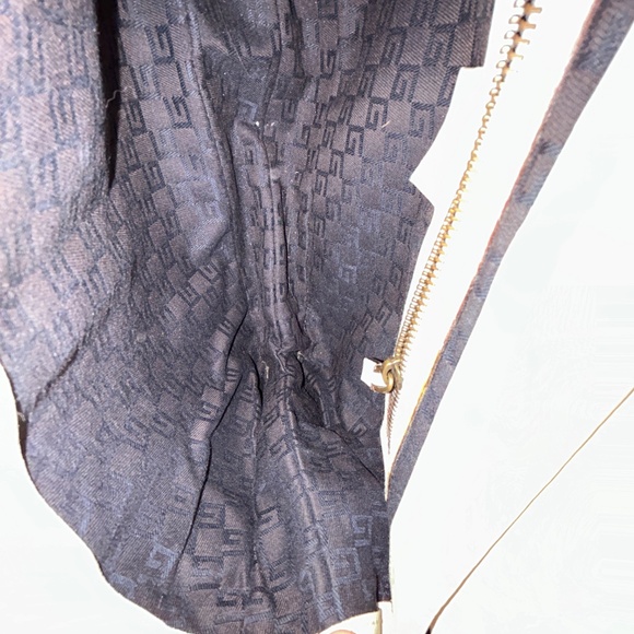 Vintage Gucci Cream Leather Top Handle Shoulder Bag | 90s–Early 2000s - Picture 16 of 16